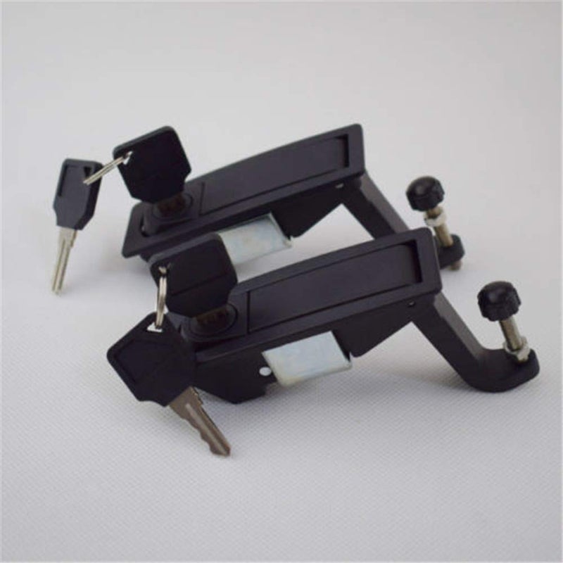 STHang-D 2PCS Compression Latch OEM Replacement Flush Lever Latch Lock for Marine Car Door Hand Lock Adjustable Lever Latches Thickness:1~5mm - Image 4